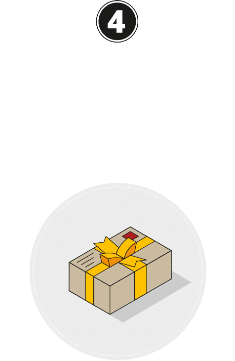 Additionally, we will send you 3 more exciting FREE gifts in your 3rd, 5th and 7th deliveries.